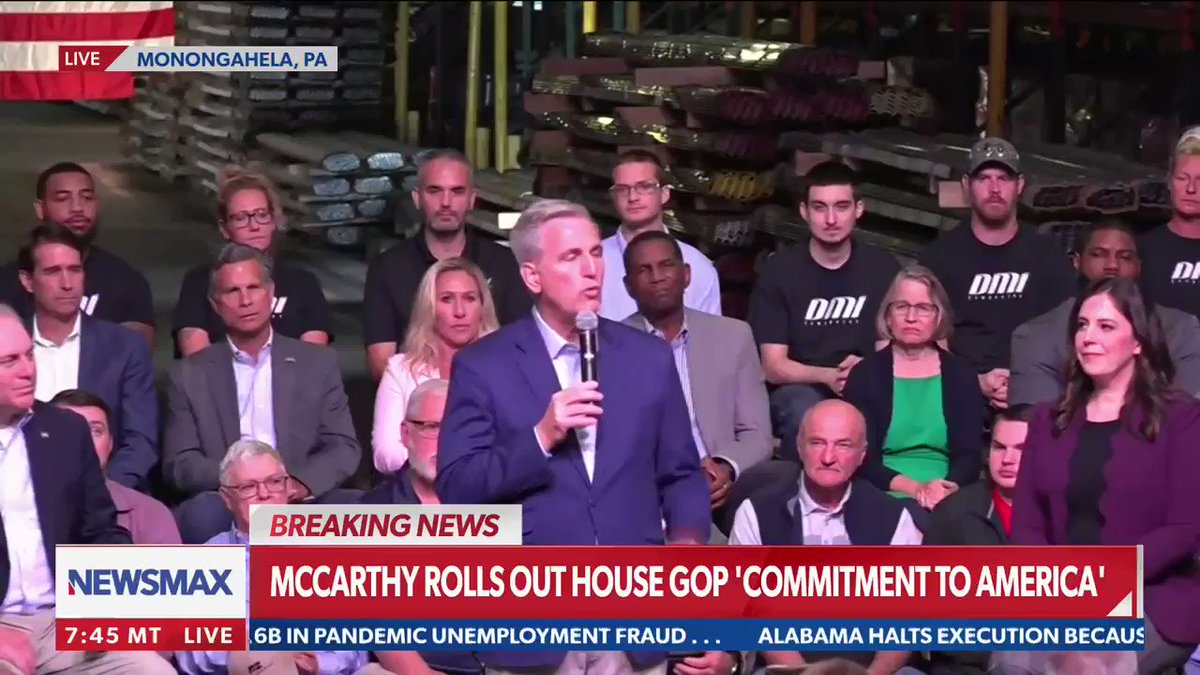 @newsmax's photo on Kevin McCarthy