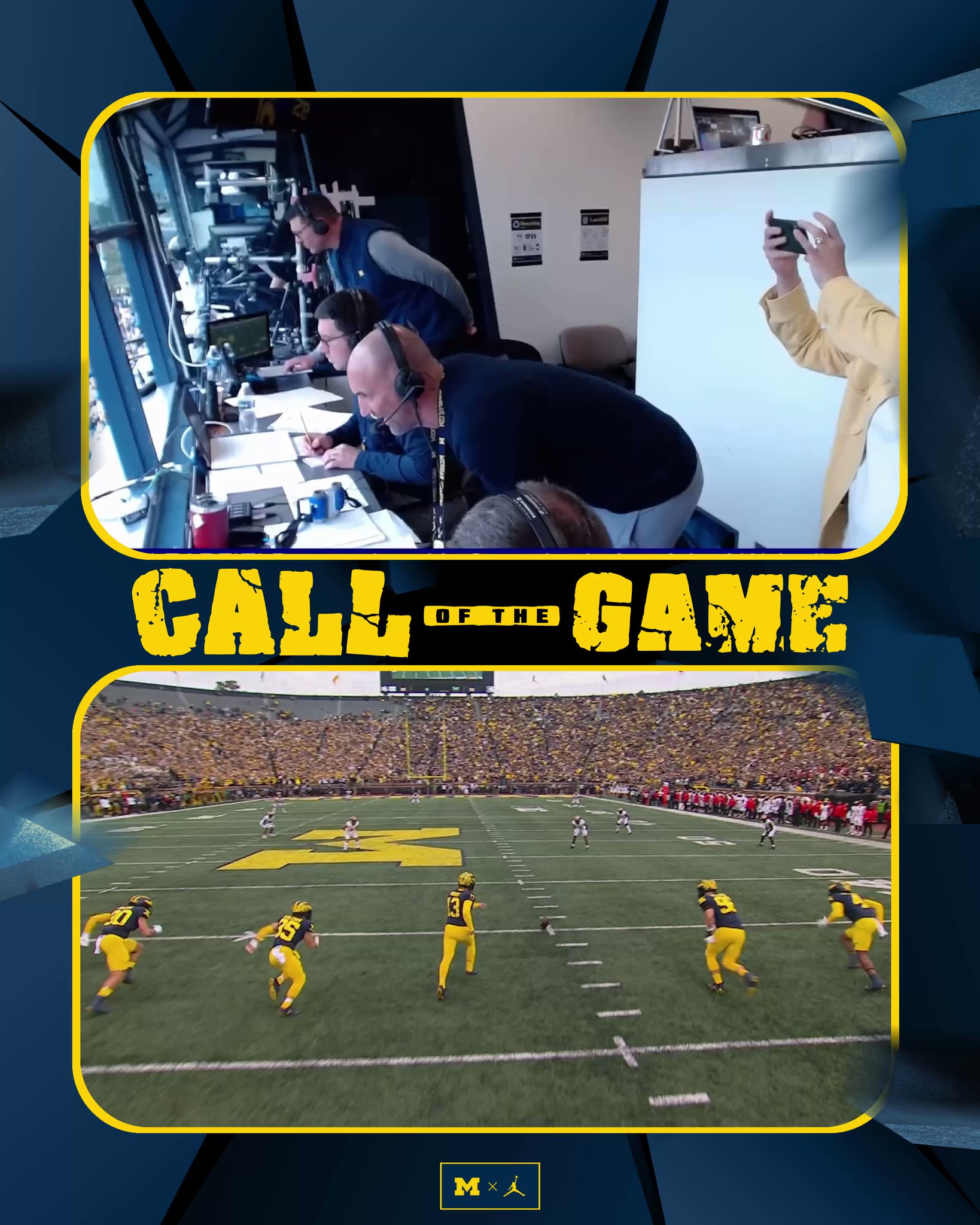 Michigan Football On Twitter A Little Two for one From The Booth michigan-football-on-twitter-a-little-two-for-one-from-the-booth