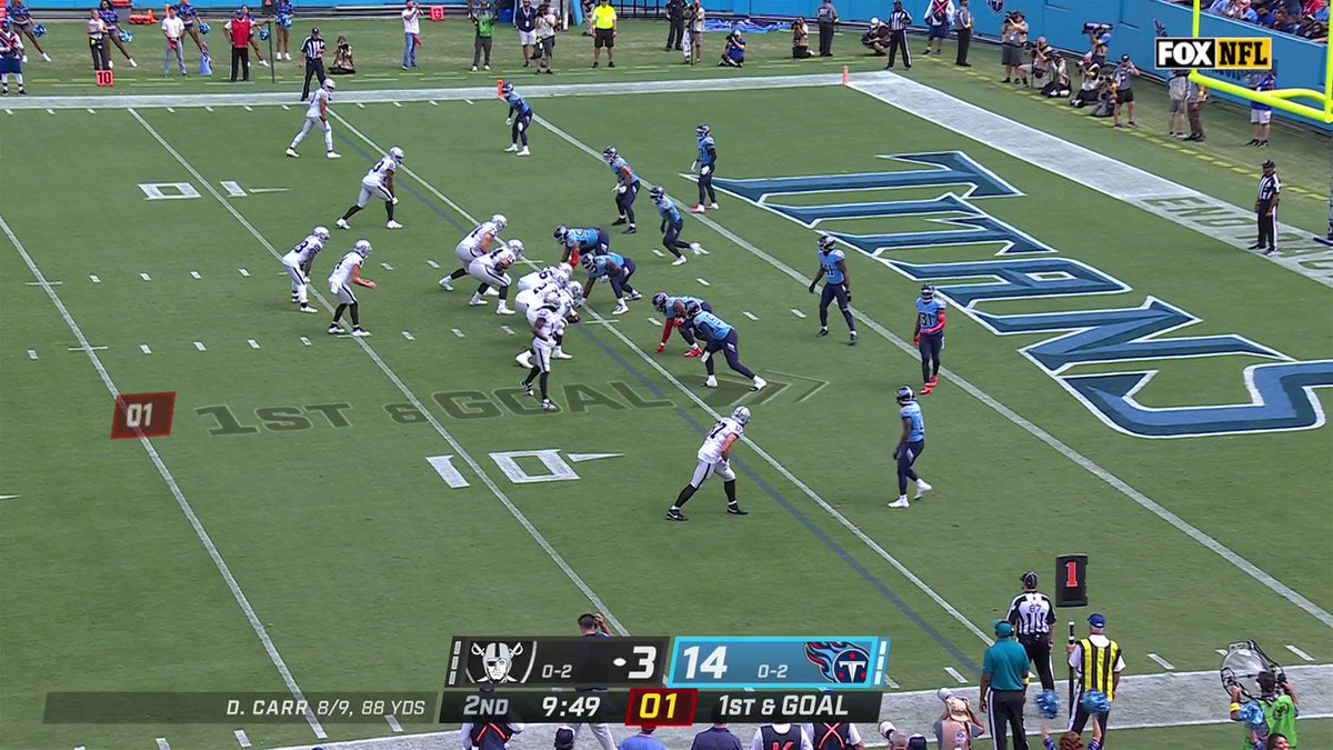 NFL on Twitter ".derekcarrqb to tae15adams for a Raiders TD! 📺