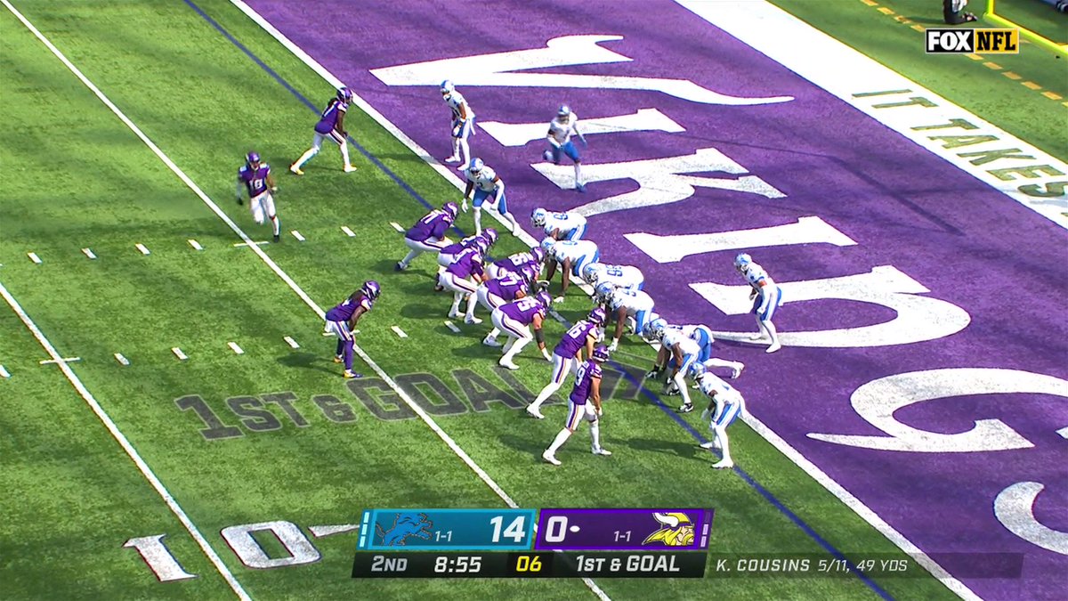 NFL on Twitter "50th career touchdown reception for athielen19! 📺 DETvsMIN on FOX 📱 Stream