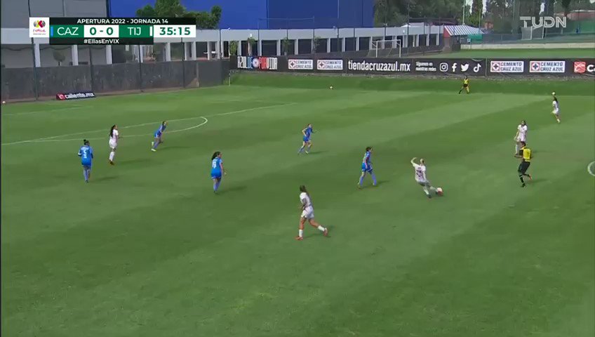 📹#NoTeLoPierdas

¡¡¡G⚽⚽⚽L!!!

Lo 🔍 buscó y lo ✅ consiguió. 

Así definió Paola Villamizar el gol de Tijuana. 

#VamosPorEllas👊🏼”