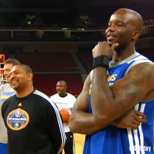 This Warriors\ rendition of Happy Birthday to Jermaine O Neal at training camp in 2013 is gold. 