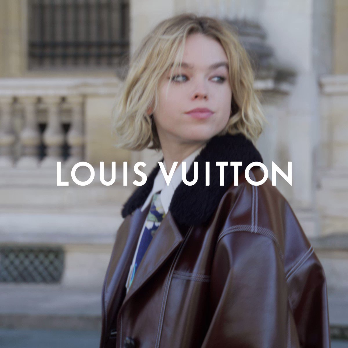 Louis Vuitton on Twitter: "Join Milly Alcock for #LVSS23. Wearing wide
