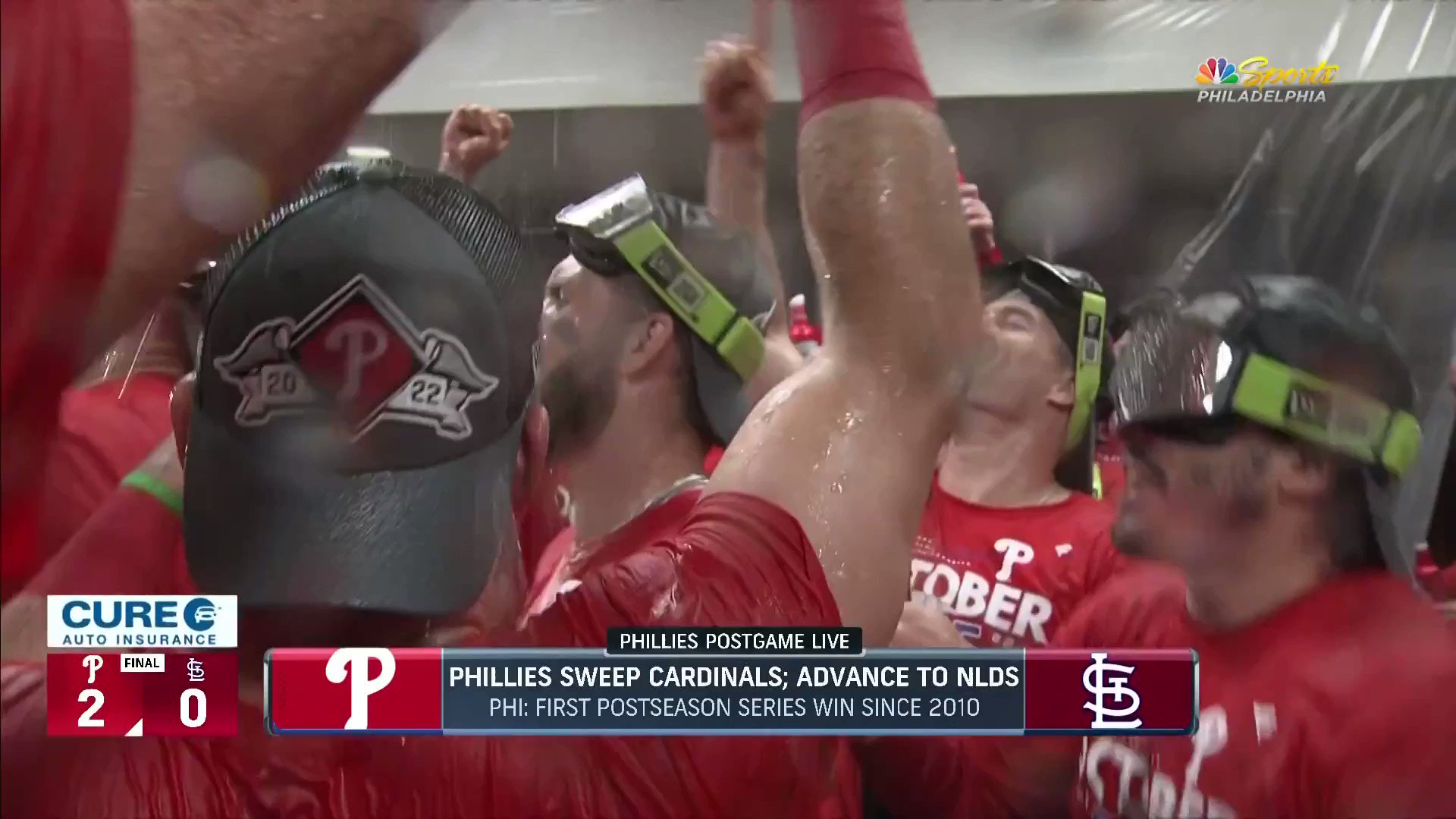 NBC Sports Philadelphia on X: The Phillies all BELTING out