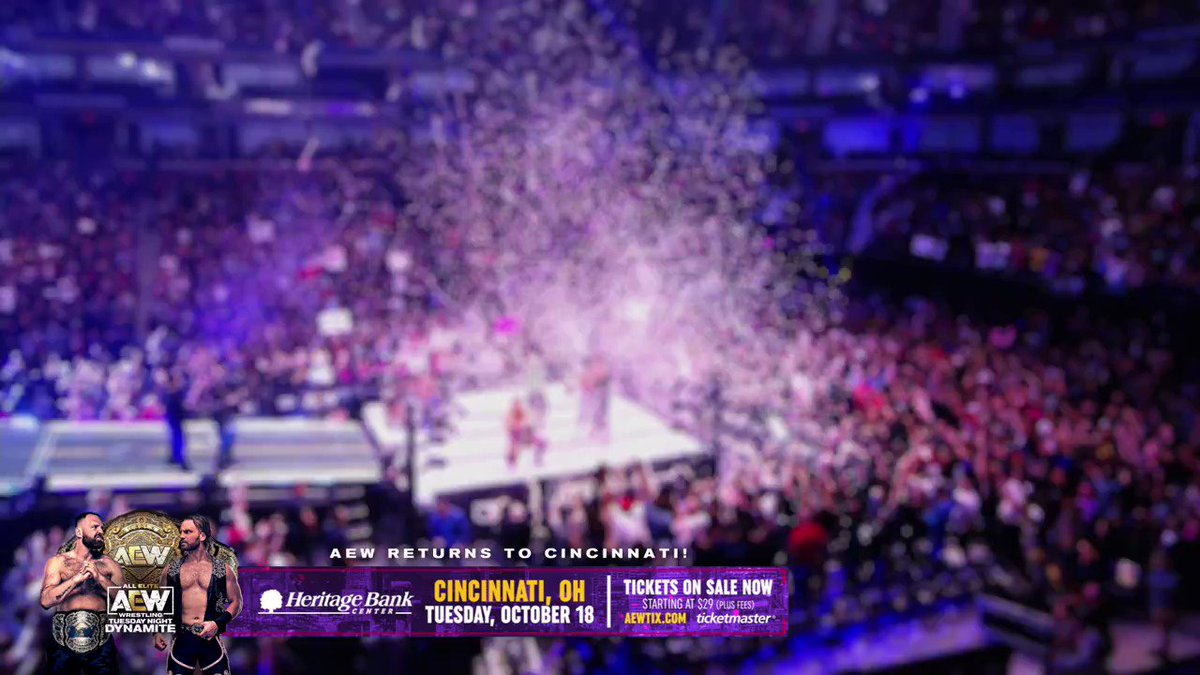 All Elite Wrestling on Twitter "AEW returns to Cincinnati to make its