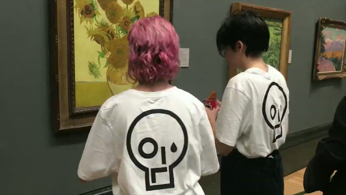 BOXINGEGO on Twitter: "RT @TMZ: A Van Gogh masterpiece was vandalized