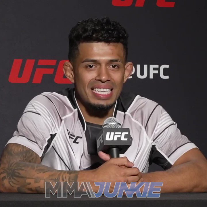 Jonathan Martinez wants to fight a former UFC champ in Dominick Cruz or Cody Garbrandt next.

#UFCVegas62 | Full video: https://t.co/VFLteb61YV https://t.co/oIpI9rmzwZ