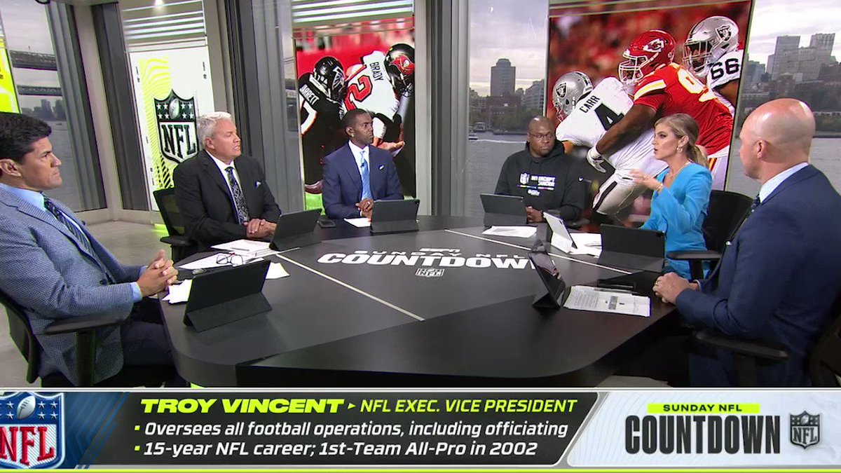 Espn on twitter nfl executive vp troy vincent joined sunday nfl