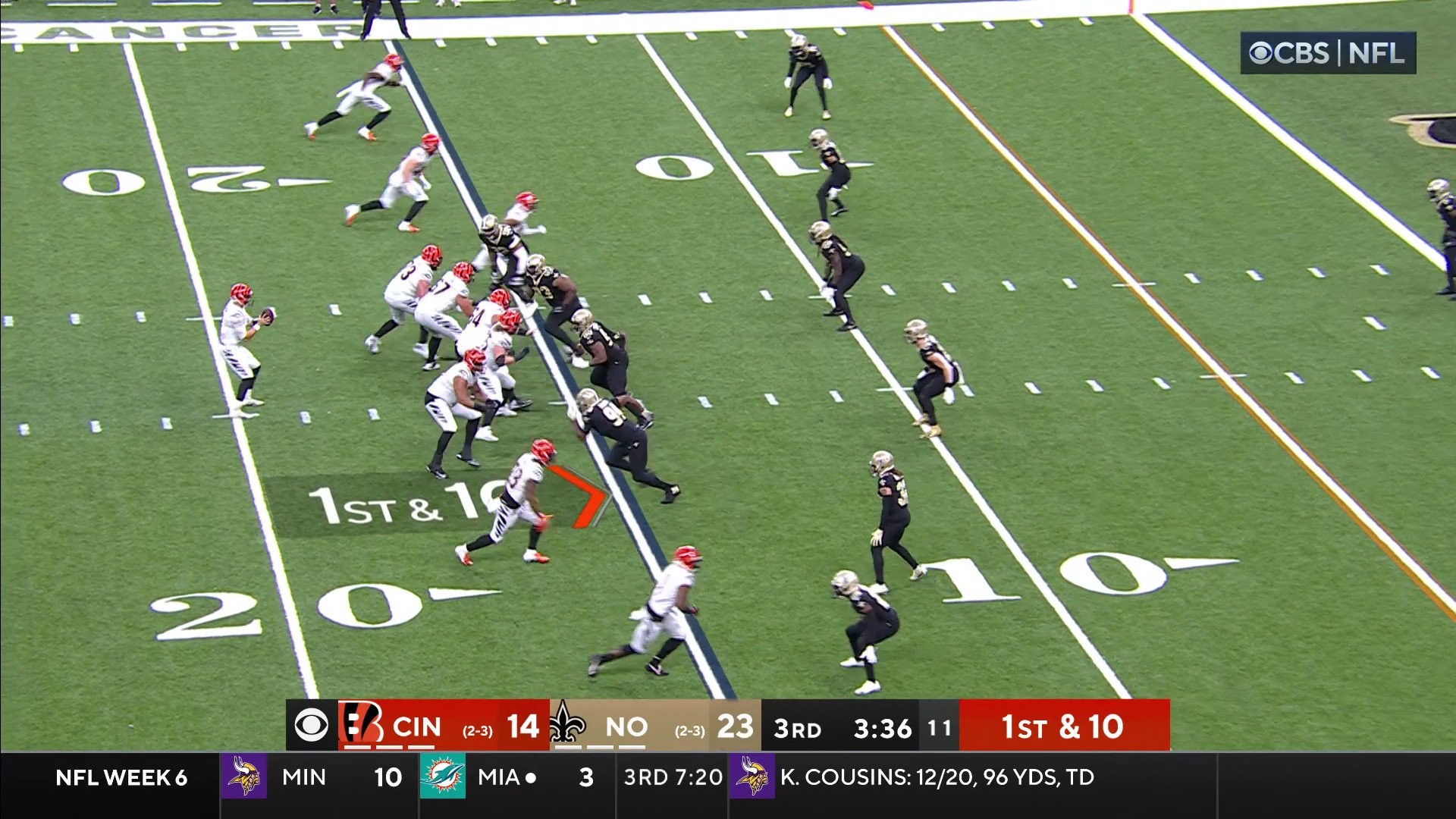 nfl-on-twitter-burrow-to-chase-rulethejungle-cinvsno-on-cbs