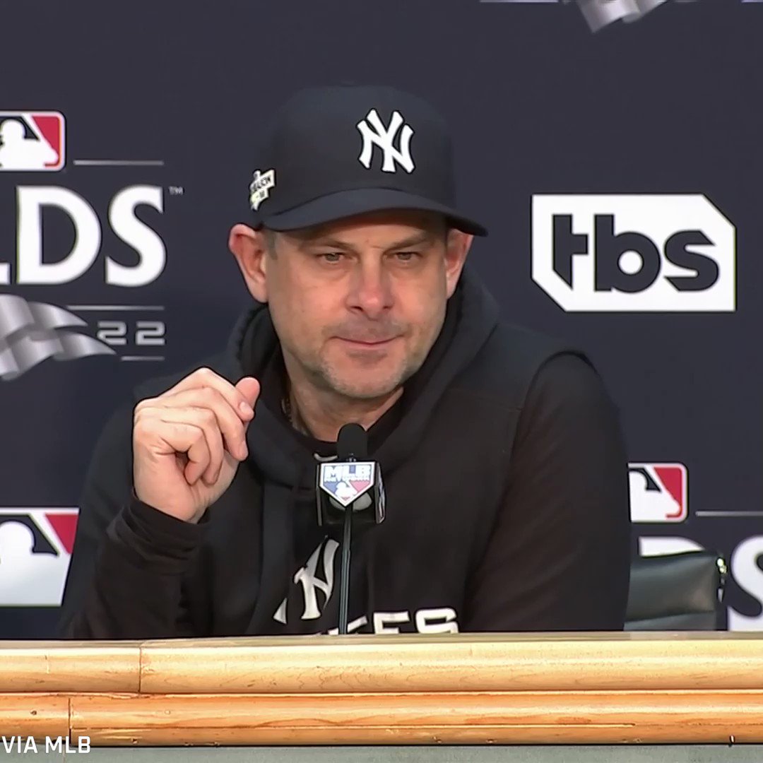 Yankees Videos on X: Aaron Boone was asked about Josh Naylor's
