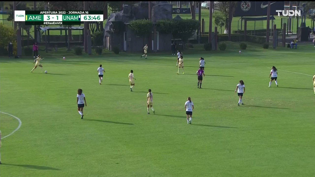 📹#NoTeLoPierdas

Apareció 'Aligol' para marcar el cuarto gol y ampliar ventaja en el Clásico Capitalino. 🚀

#VamosPorEllas👊🏼”
