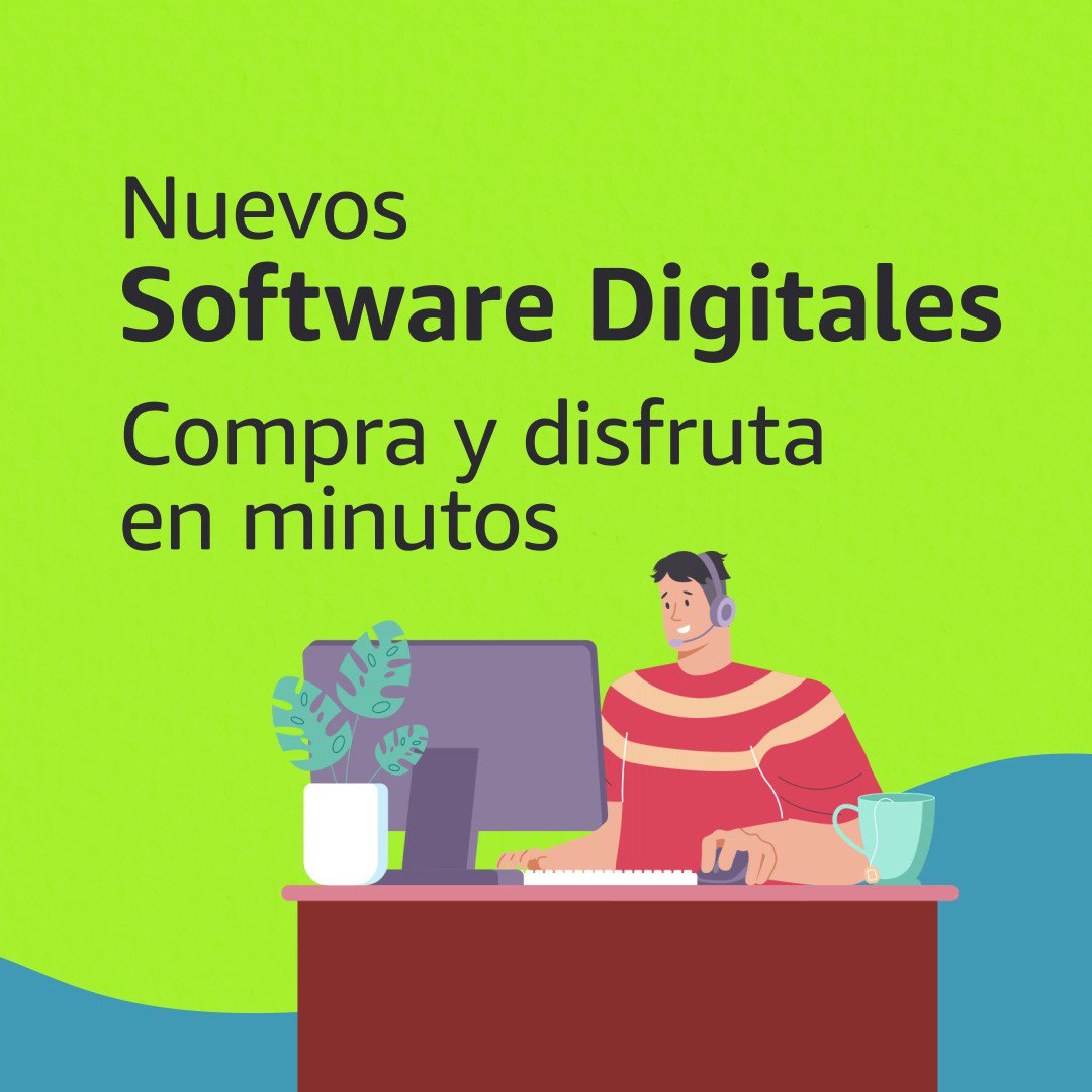 Amazon México on Twitter "Descubre los nuevos software digitales en