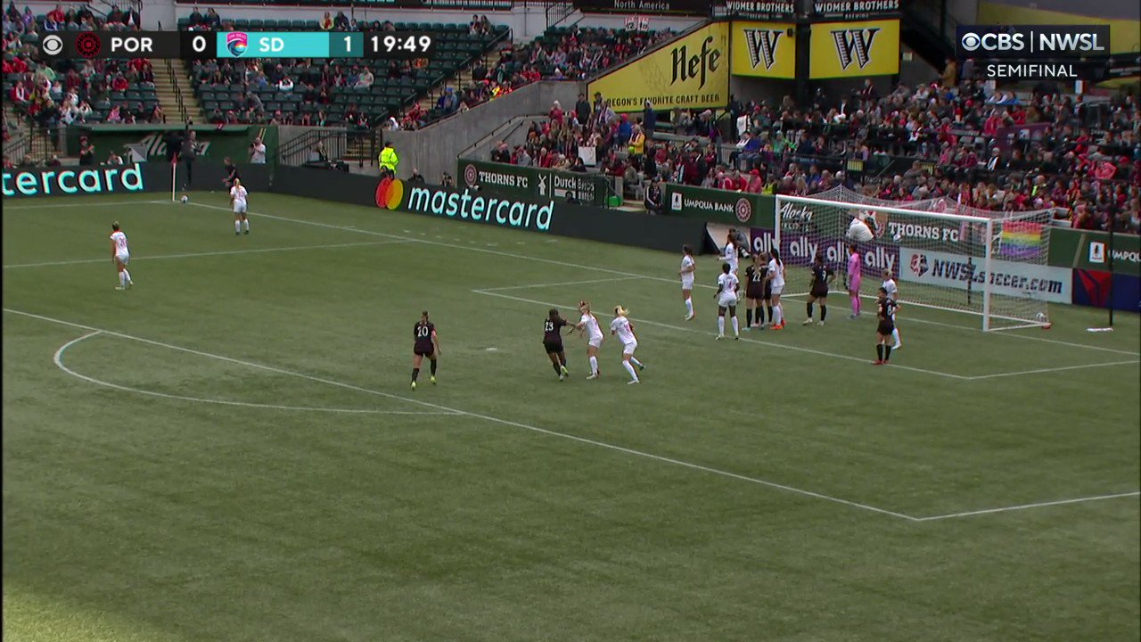 ROCKY RIGHT ON CUE 🤩

@raque_rocky | @ThornsFC”