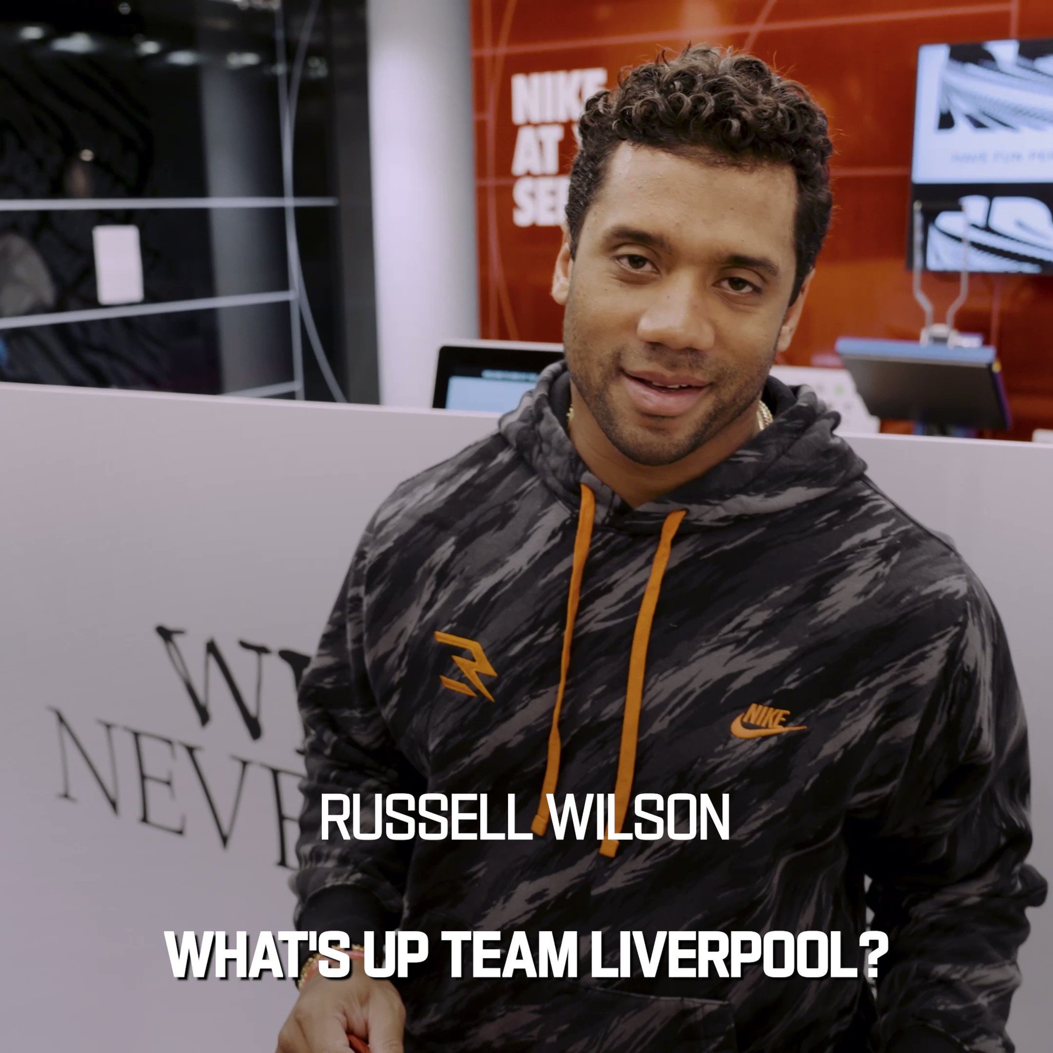 NFL UK on Twitter "YNWA! DangeRussWilson ️ LFC. https//t.co