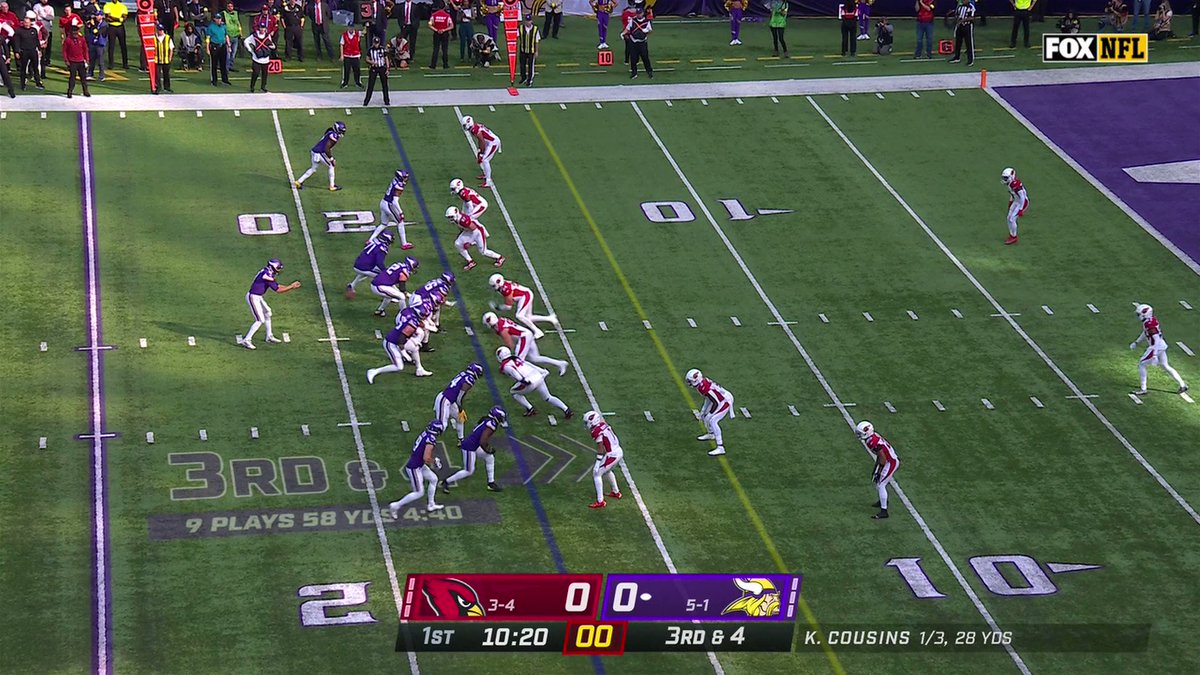 NFL on Twitter "KIRK COUSINS SPEED. 📺 AZvsMIN on FOX 📱 Stream on
