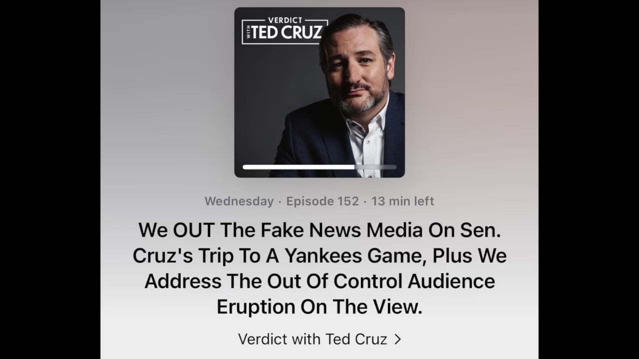 Ted Cruz on Twitter: "Skip the corrupt corporate media’s bias, listen