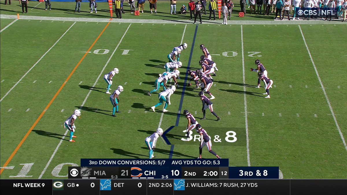 Chicago Bears on Twitter "What a throw, what a catch 😮‍💨 📺 MIAvsCHI
