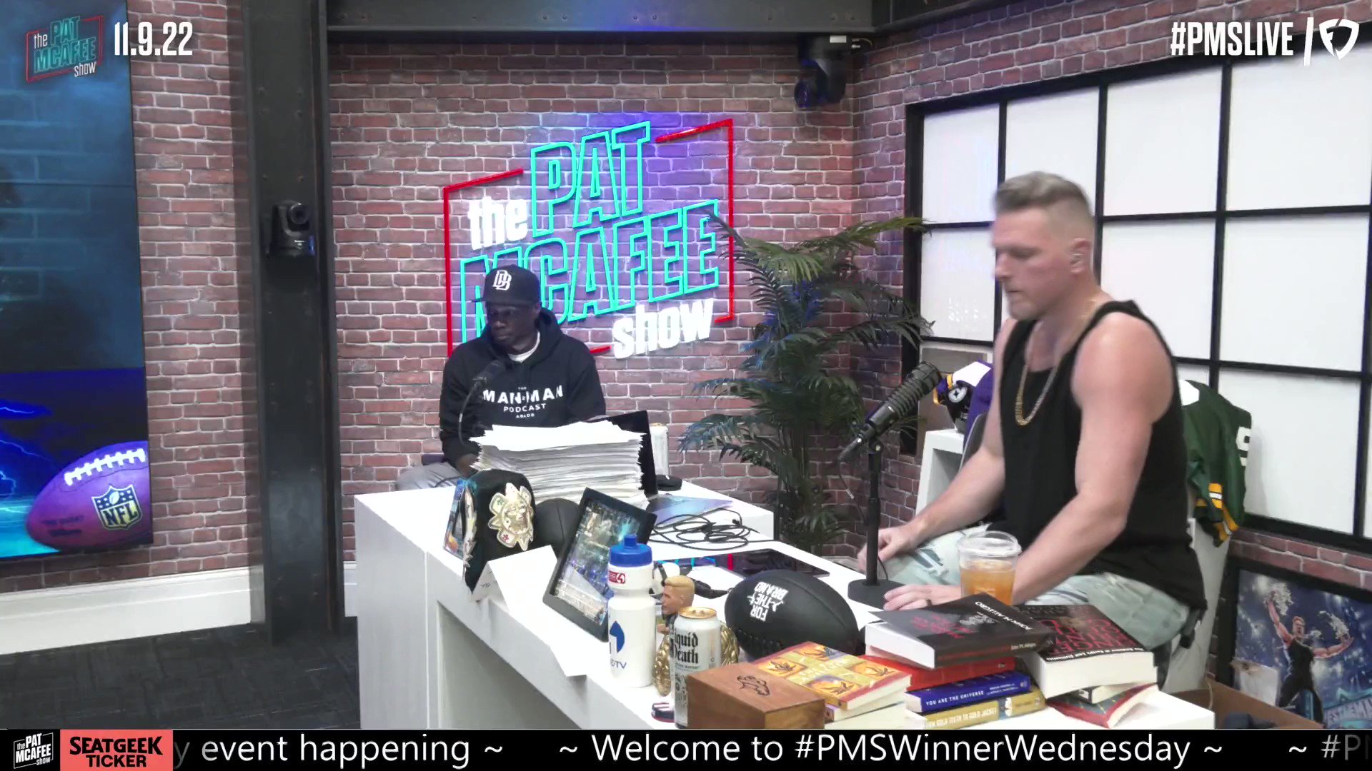 Pat McAfee on Twitter: “I’m incredibly proud of you @MrsMcAfeeShow & I