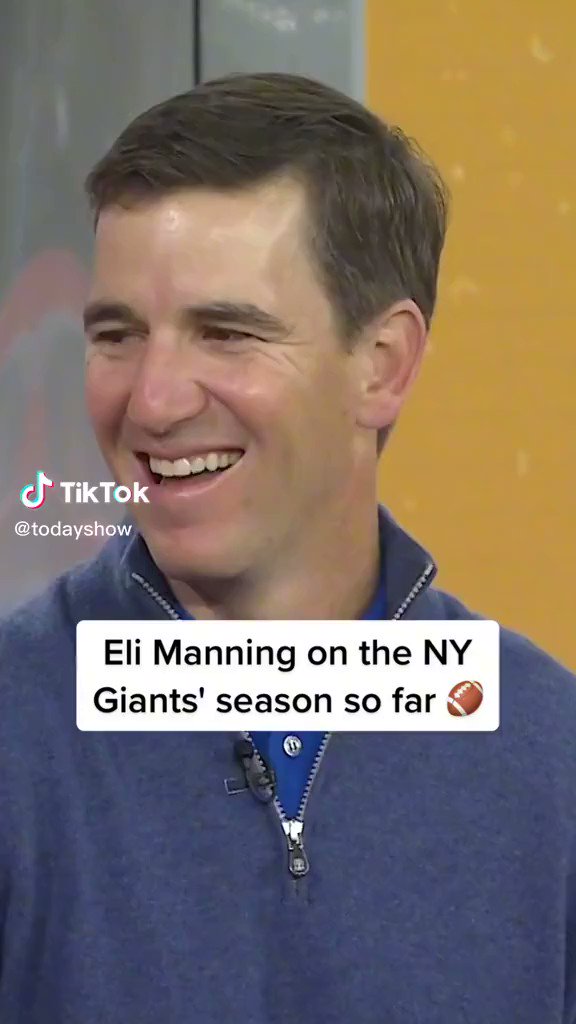 Eli Manning shared how he thinks the New York Giants TogetherBlue