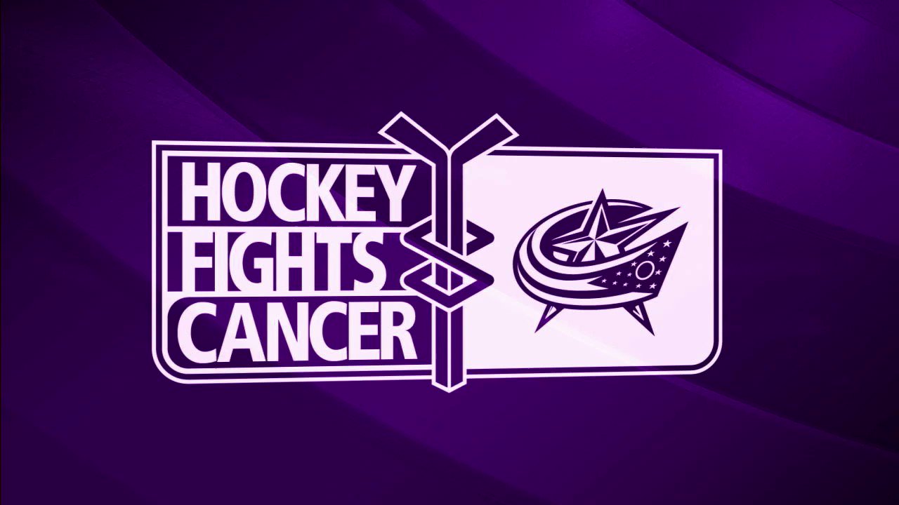 Columbus Blue Jackets defender shares personal connection with Hockey  Fights Cancer night