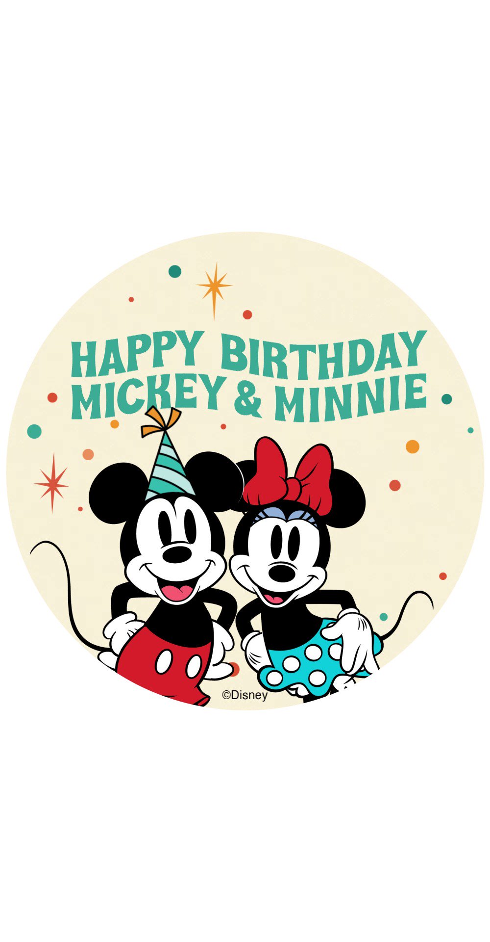 ディズニー公式 ハッピーバースデーミッキーミニー この後𝟏𝟏 𝟏𝟖から 時間限定キャンペーンを開催 名様に豪華賞品をプレゼント Sns用画像やアイコンも配布中 皆で2人の特別な日をお祝い