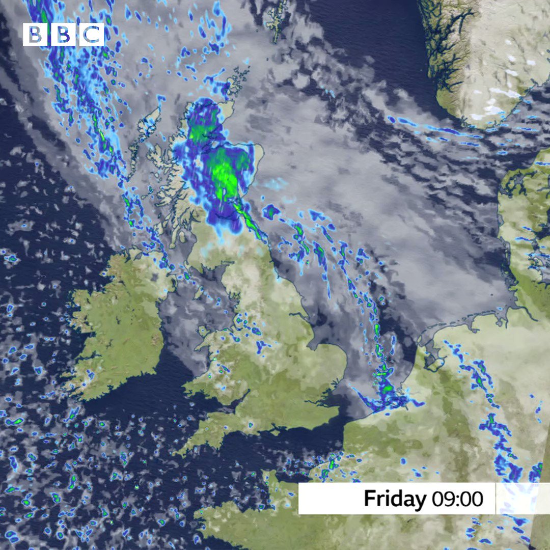 @bbcweather: Friday …Drier for many compared with yesterdayMore heavy rain for parts of C+N mainland ScotlandLatest warnings …⚠️Weather ⚠️Flood BBC Weather (@bbcweather) / Twitter