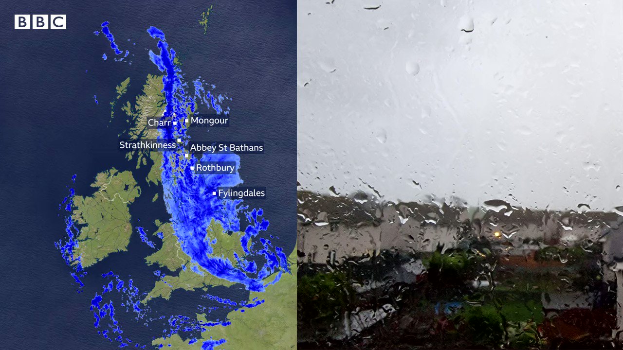 @bbcweather: 2-3 weeks of rain has fallen in just 24 hours for parts of Scotland and NE England⚠️ Latest flood warnings BBC Weather (@bbcweather) / Twitter