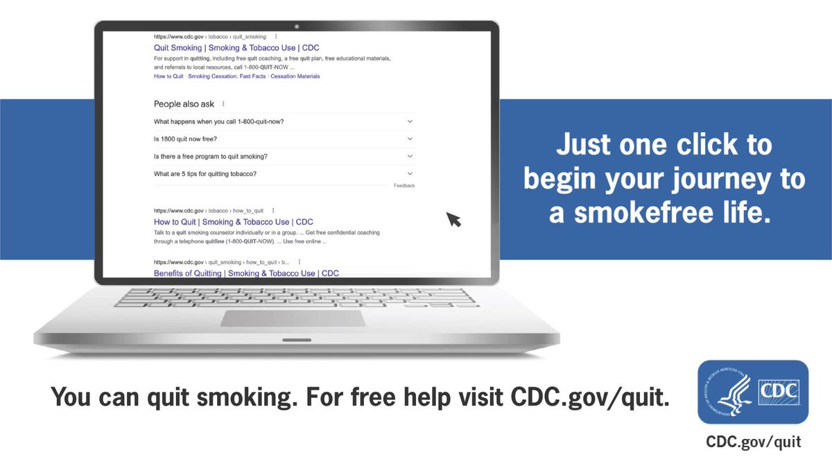 CDC Tobacco Free on Twitter "Interested in quitting smoking but don’t