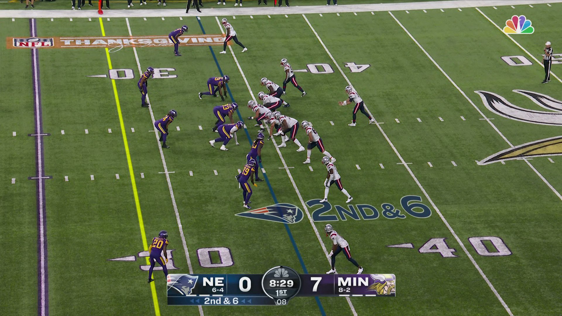 New England Patriots On Twitter Nelson Down The Middle NEvsMIN On new-england-patriots-on-twitter-nelson-down-the-middle-nevsmin-on
