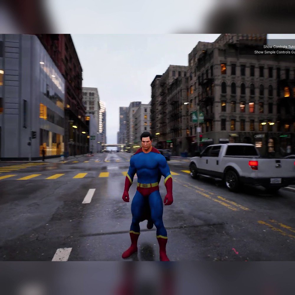 Drift0r on Twitter: "Would you buy an open world Superman game?  https://t.co/sRGGYrfXjm" / Twitter