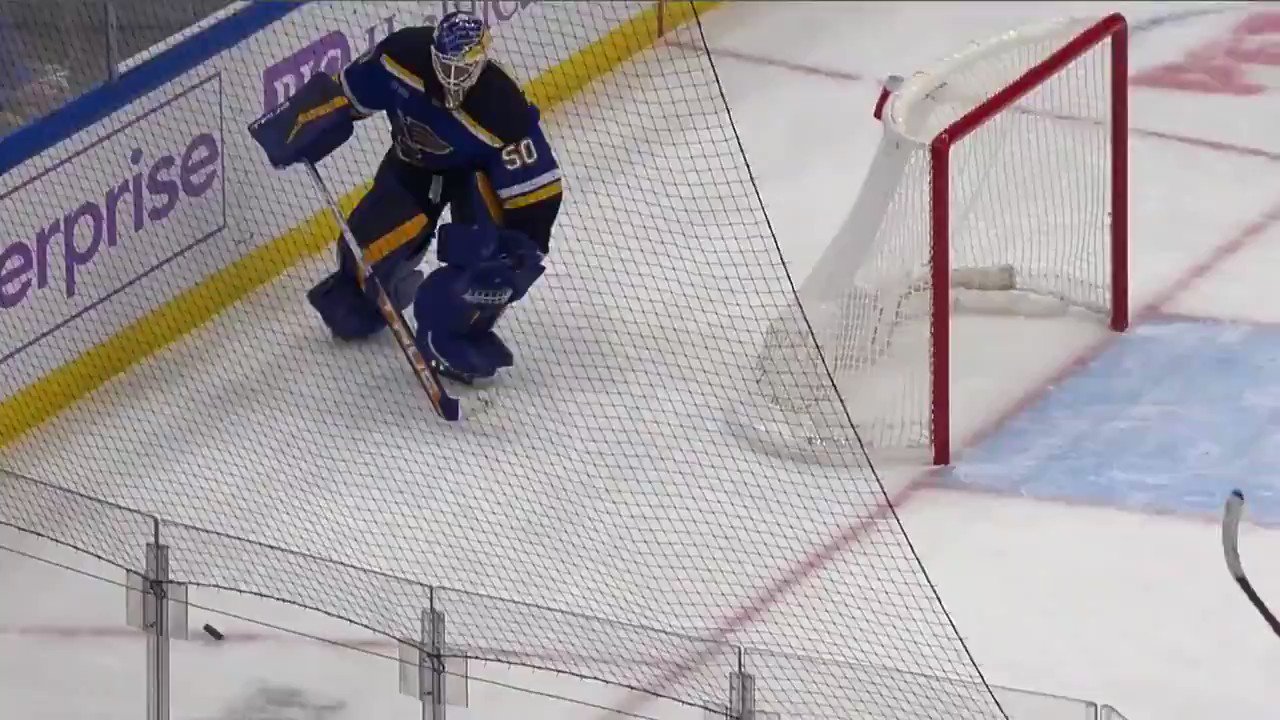 Jordan Binnington thinks he's indestructible, goes for massive check on  Jordan Staal but ends up humiliated