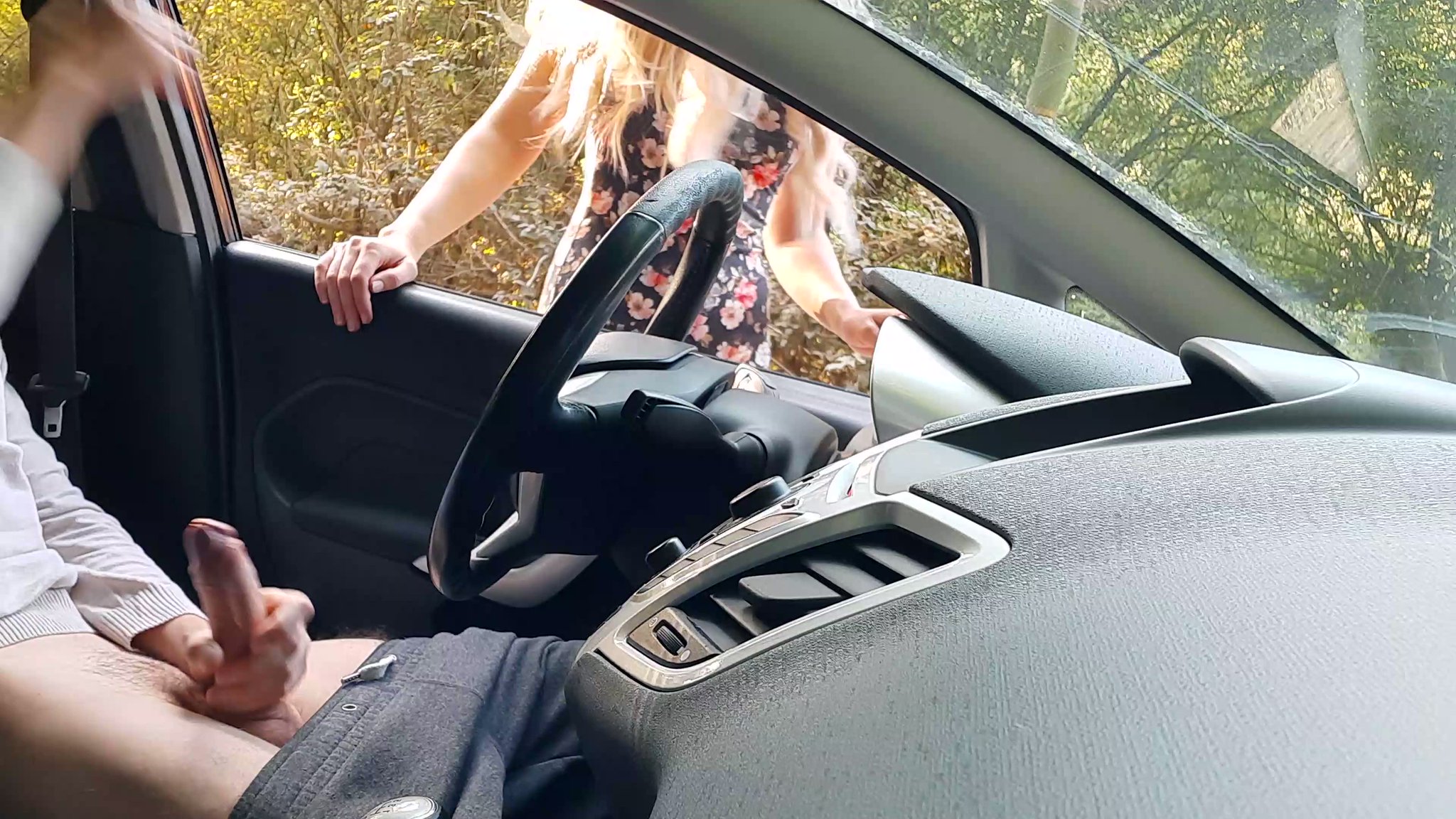 Rachel on X: Public dick flash in car. Gorgeous stranger girl caught me  jerking off in public and helped me. P. 1 amateur car stranger  t.covqqiDhCvJc  X