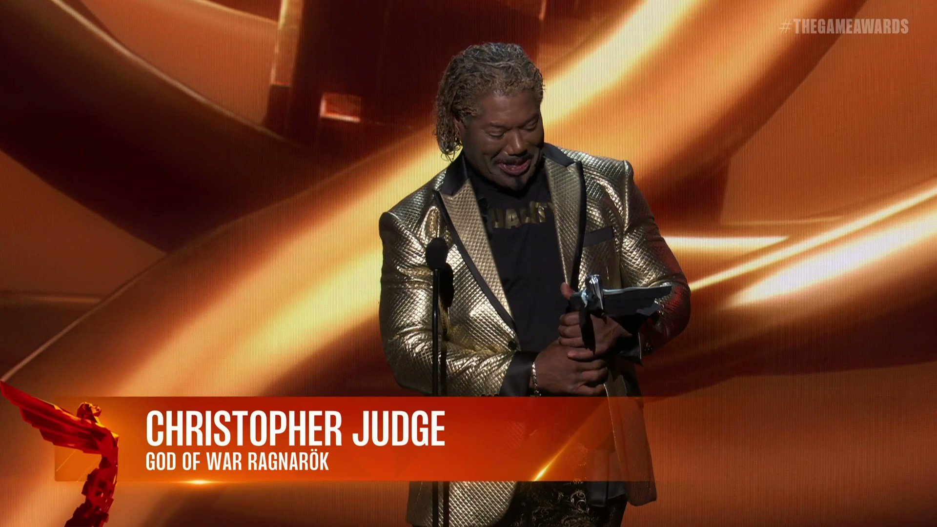 Christopher Judge quebra recorde com discurso mais longo na história