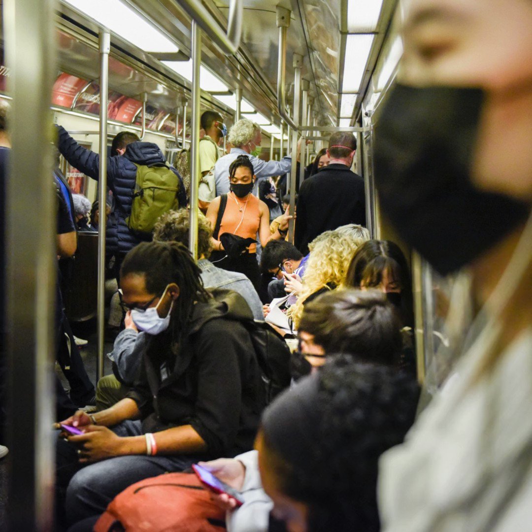 New York is urging residents to mask up in public indoor and crowded