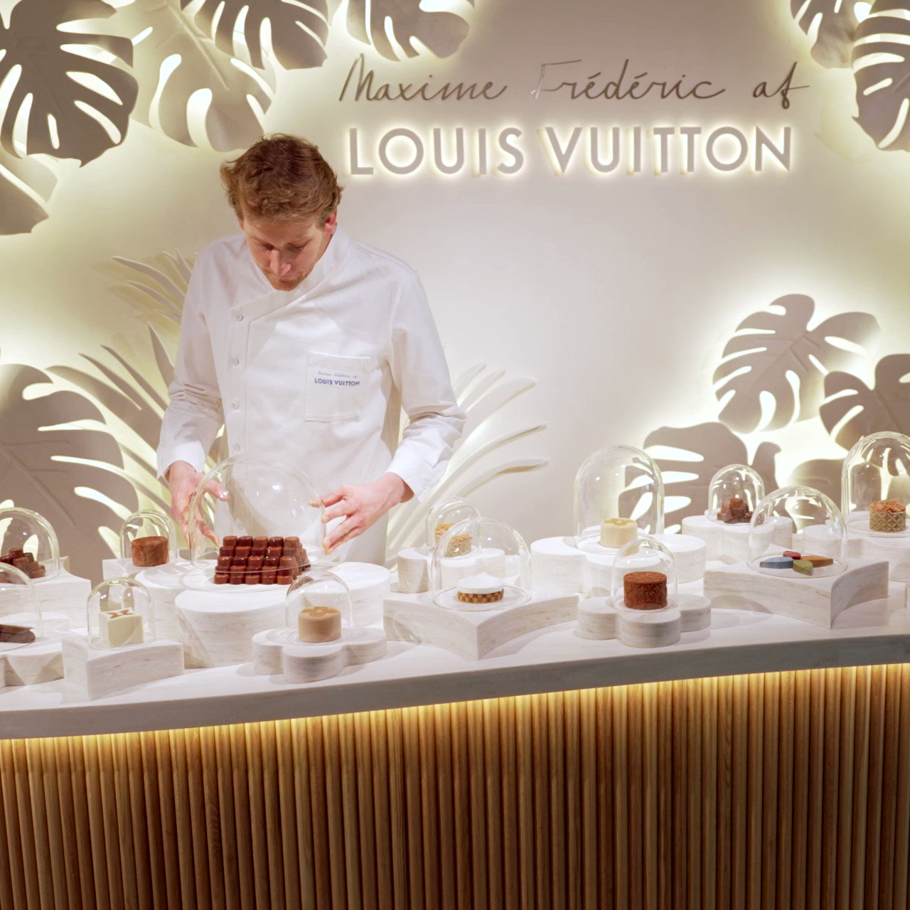 Louis Vuitton and Pastry Chef of Cheval Blanc Paris Maxime