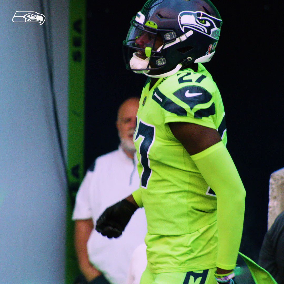 seahawks neon green jersey