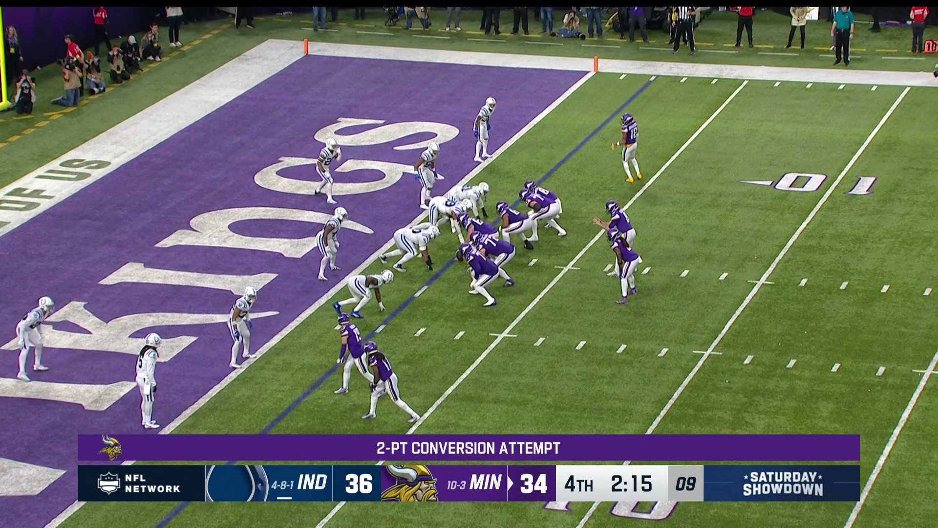 NFL on Twitter "2Point conversion is GOOD. It's tied 3636! 📺 