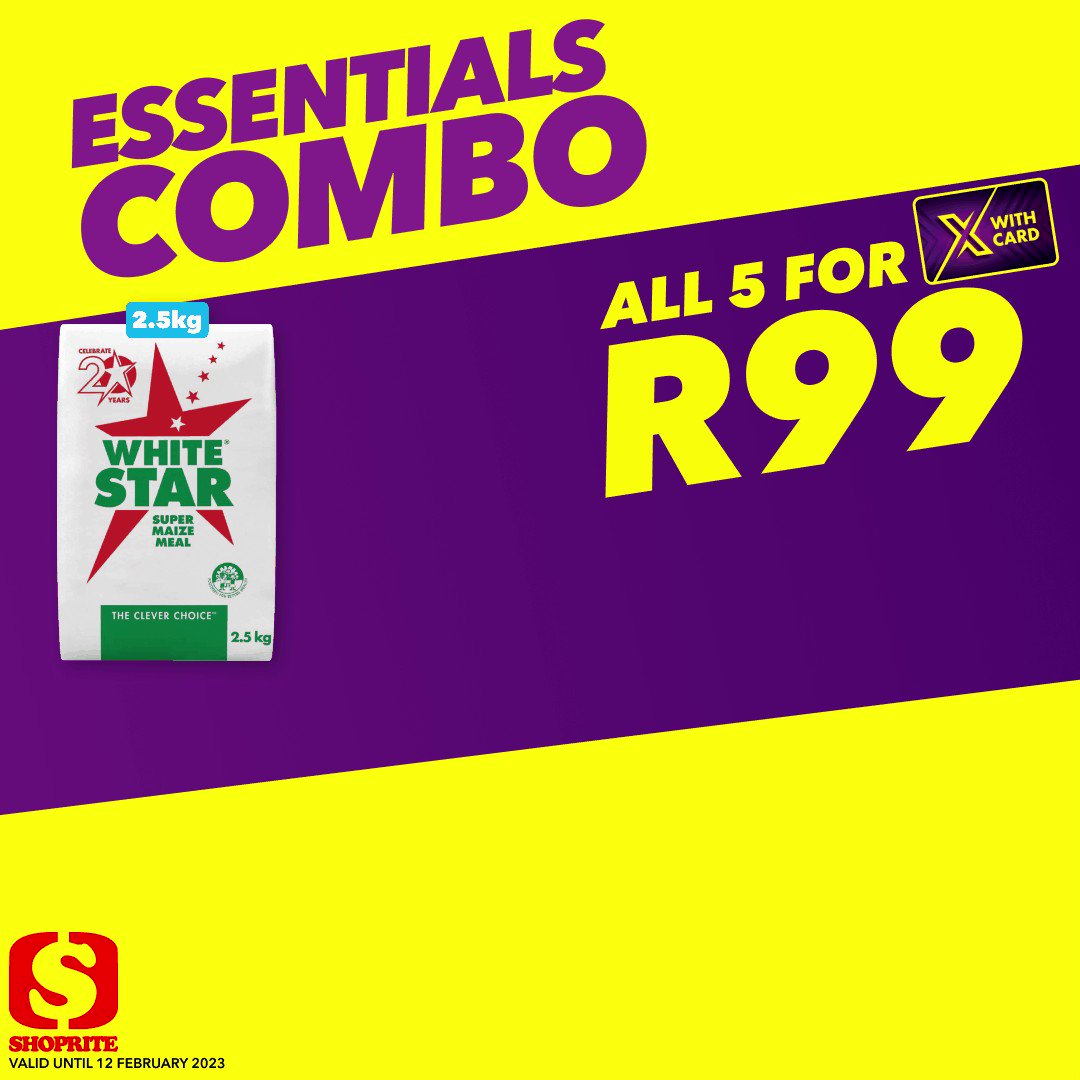 Shoprite SA on Twitter: "SAVE even more with our Essential Combo for
