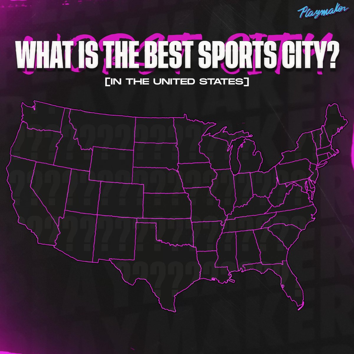 Playmaker on Twitter "What is the BEST sports city in the United