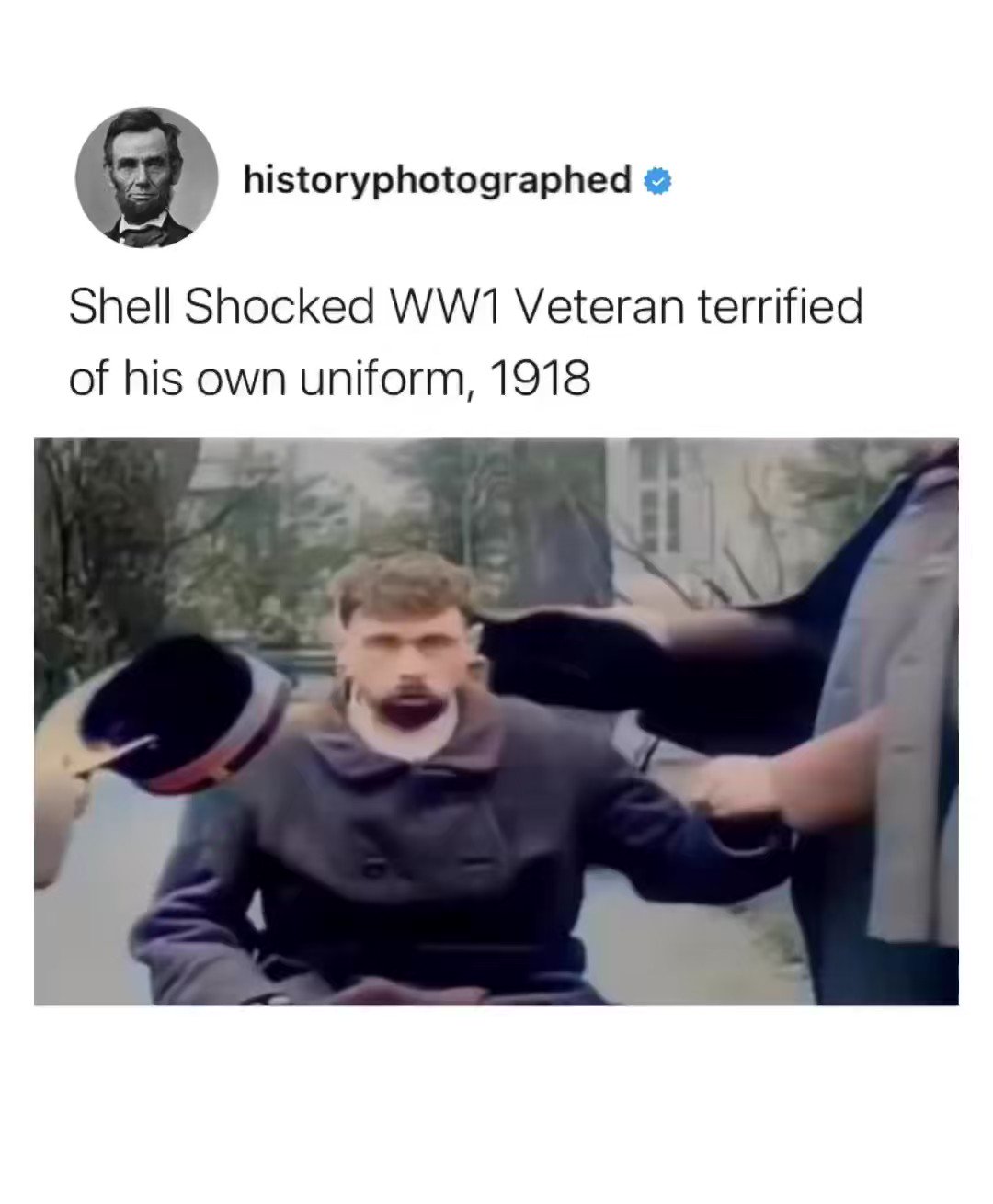 History Photographed on X: Shell-shock is an old-fashioned term, which is  PTSD after experiencing trauma on the frontlines, where thousands of  soldiers had to live with after WW1.  / X