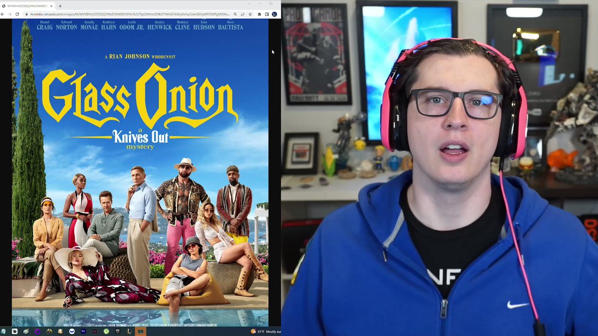 Drift0r on Twitter "Glass Onion on Netflix has a very different tone