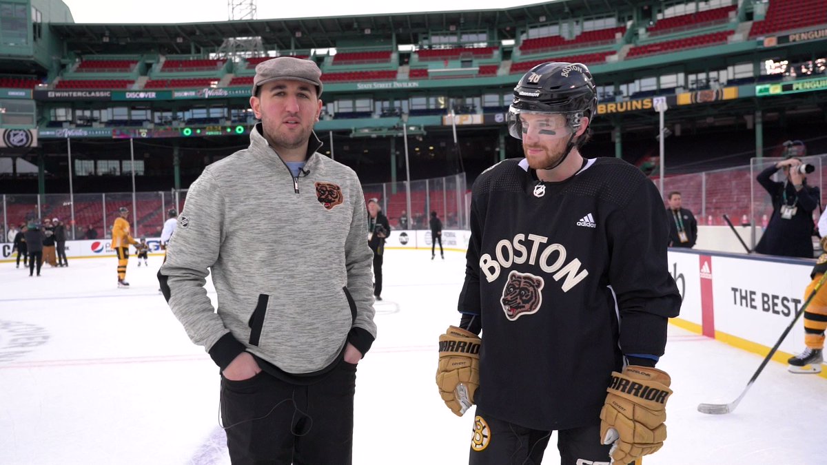 Boston Bruins on X: 🎥 Matt Grzelcyk goes 1-on-1 with @erusso22 from the  ice at Fenway Park ahead of the 2023 #WinterClassic: It's surrealit  still hasn't really hit yetit's truly a blessing