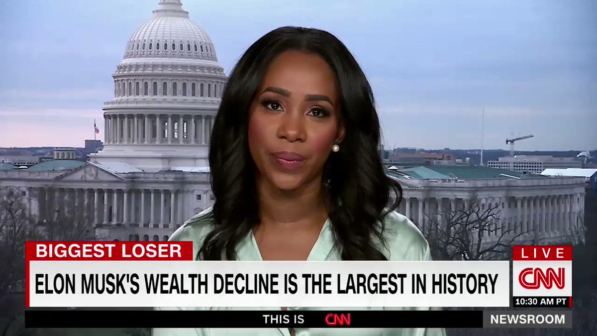 Veronica on Twitter "RT CNN Elon Musk has lost a bigger fortune than anyone in history. https