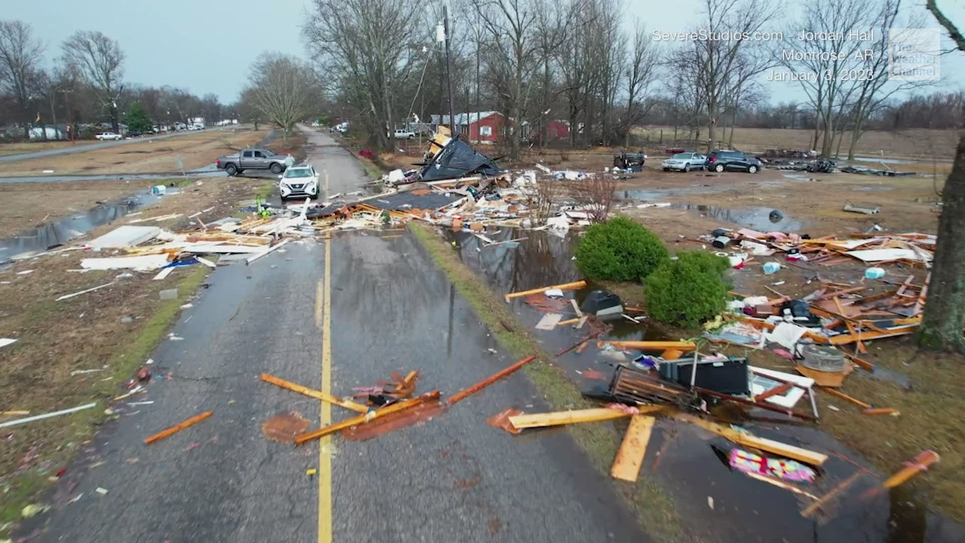 The Weather Channel on Twitter "JUST IN Aerial drone footage reveals