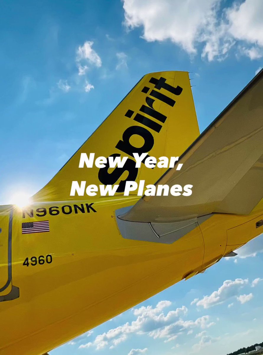 Spirit Airlines on Twitter: "Another new year, another batch of new