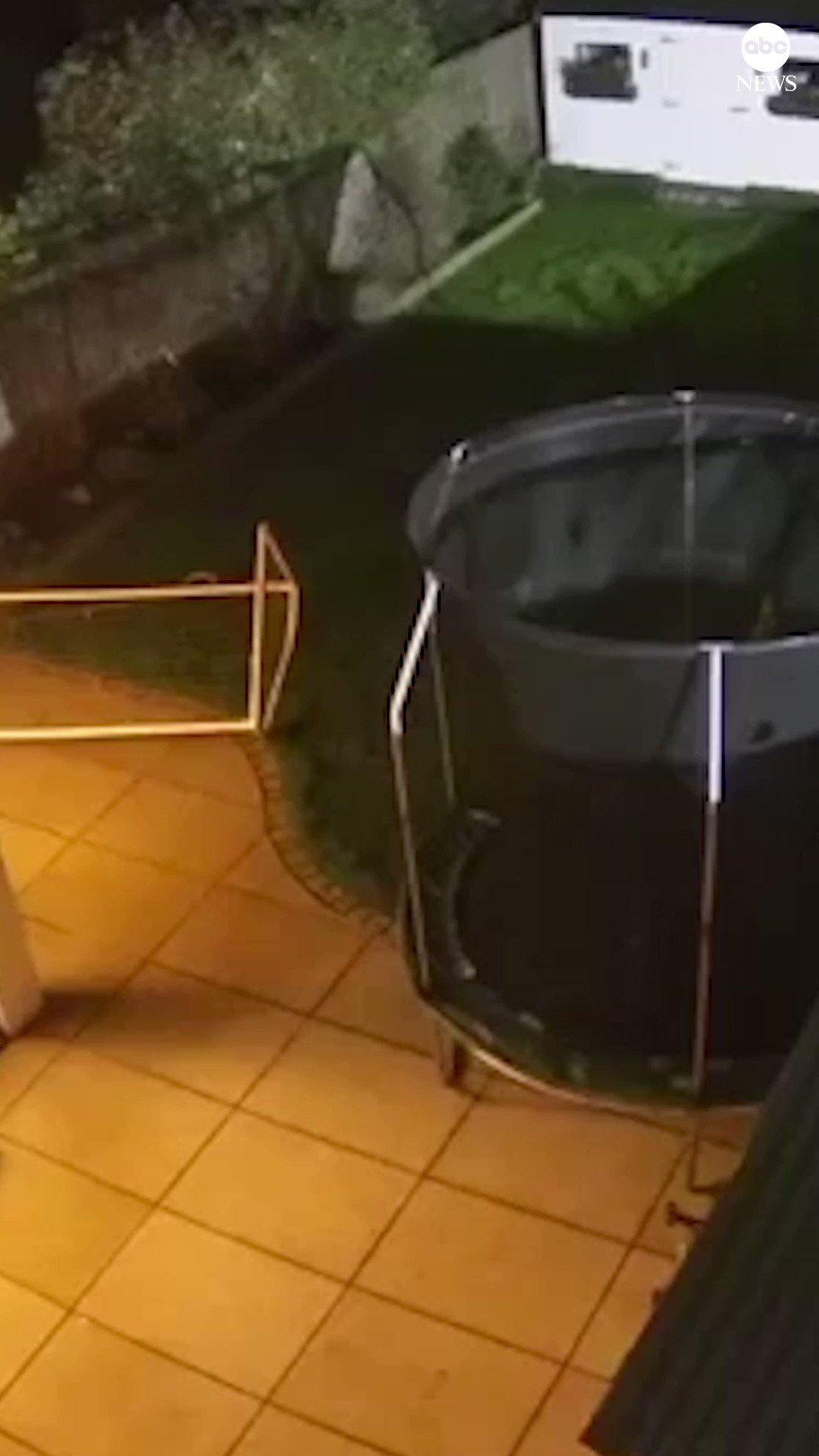 ABC News on Twitter "Security camera footage captured the moment a