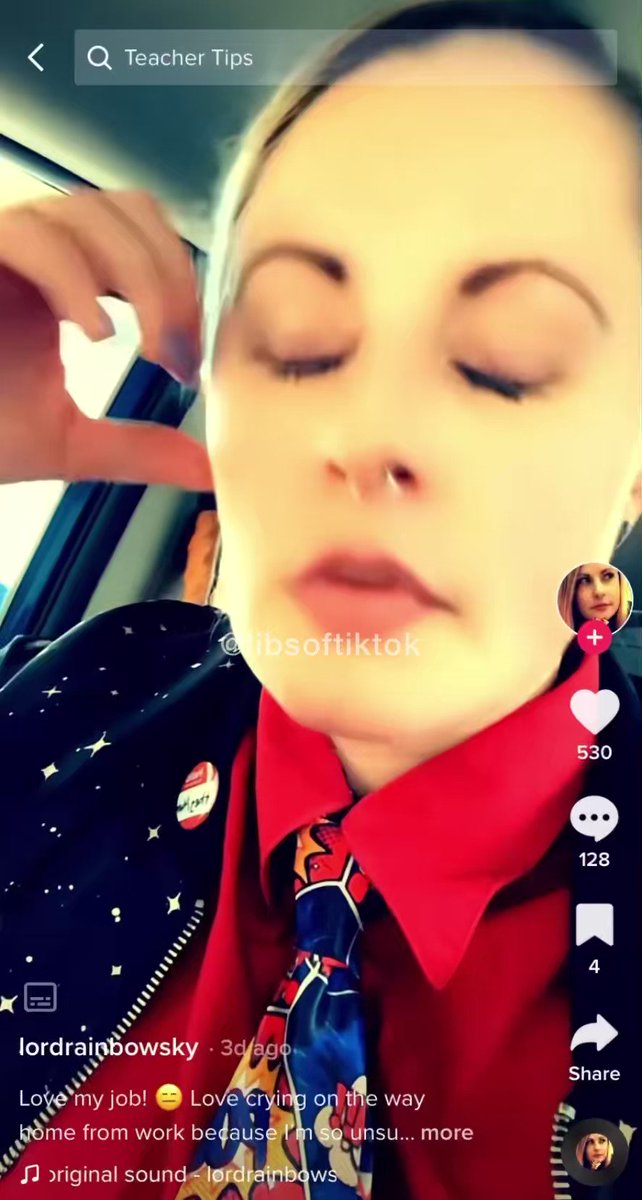 Read more about the article Non-binary teacher goes on tiktok rant, almost in tears, because a student is mi