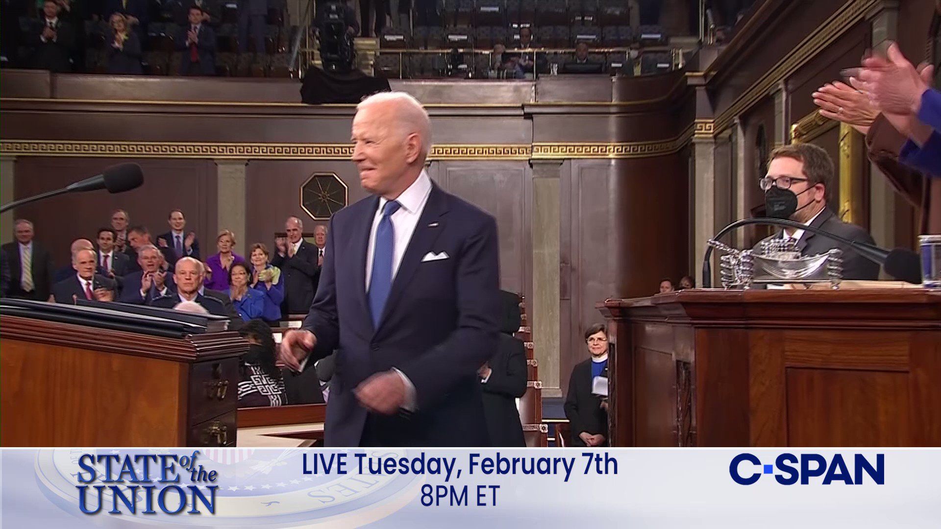 CSPAN on Twitter "TUESDAY, FEBRUARY 7th President Biden delivers