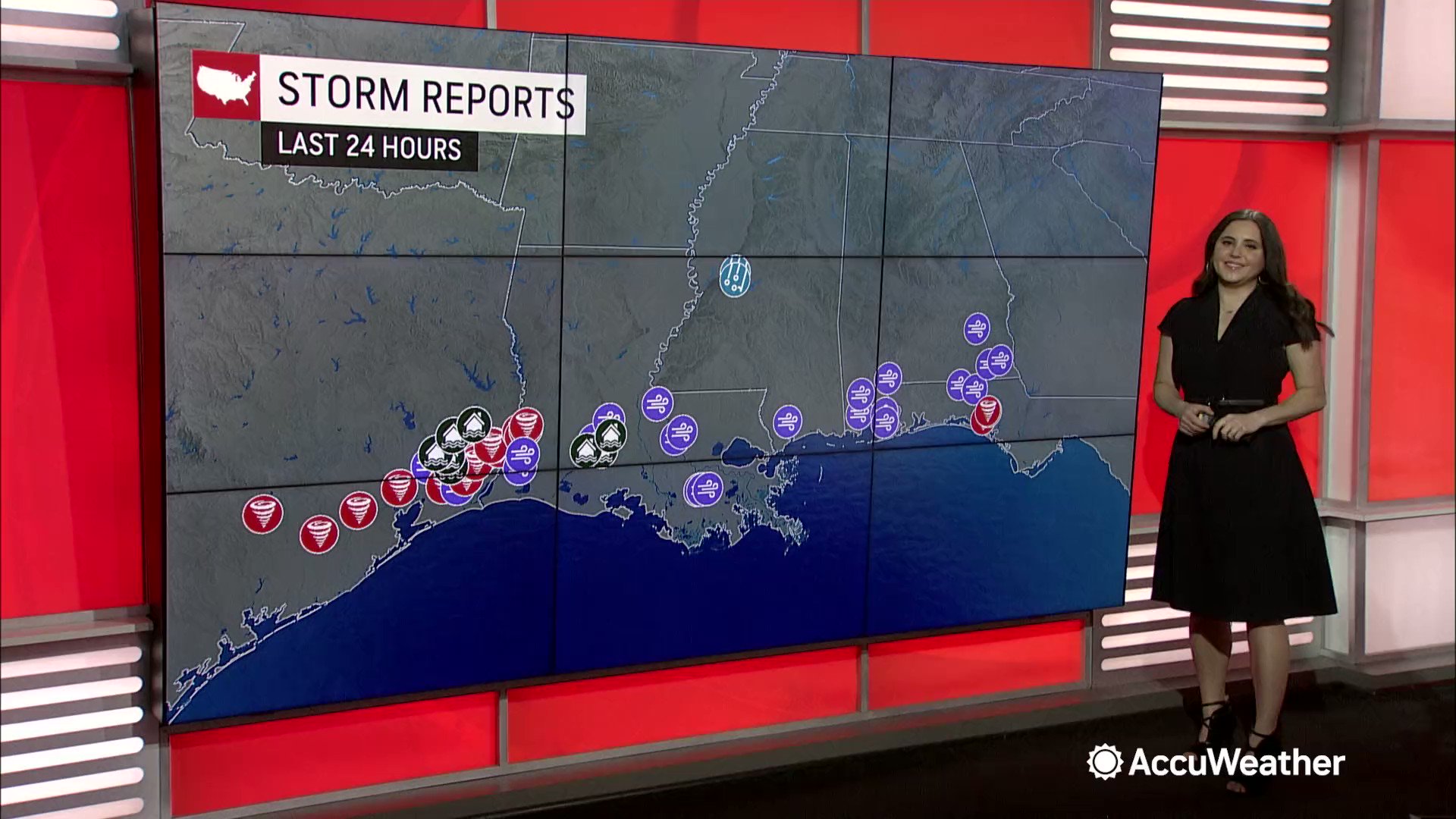 AccuWeather on Twitter "Thunderstorms will continue to march eastward