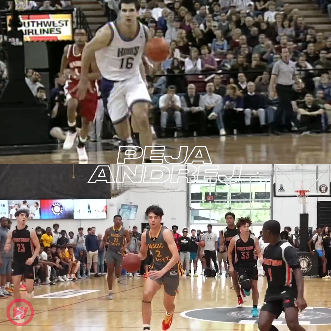 Happy birthday Peja Stojakovic! He\s passed the torch to his son Andrej. 